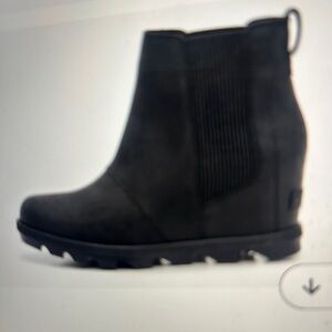 Sorel Black Ankle Booties